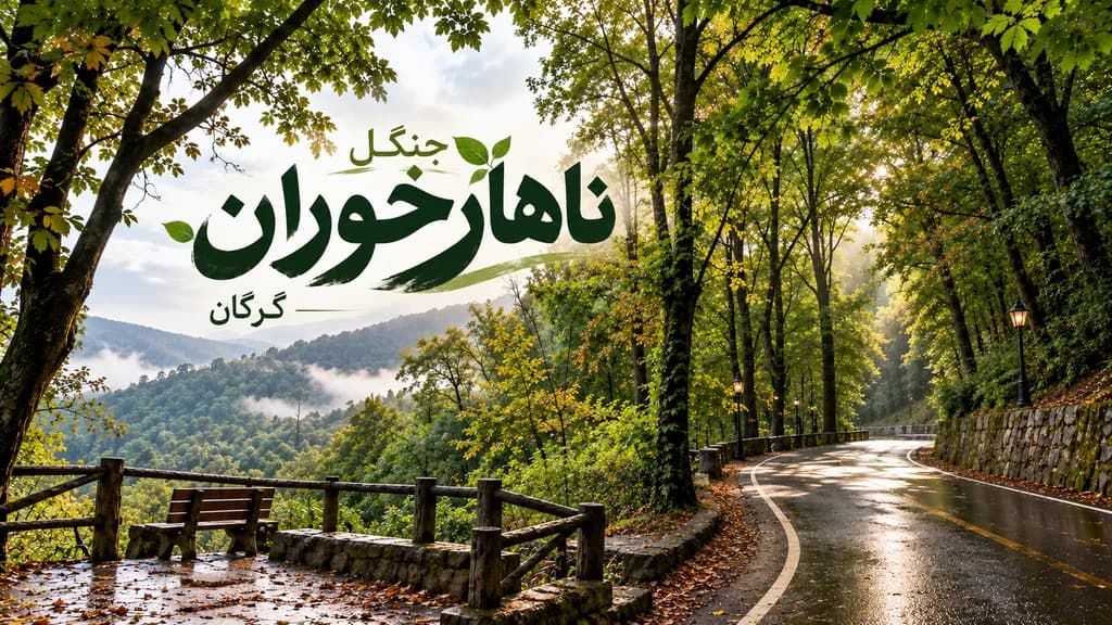 جنگل ناهارخوران گرگان | تفرجگاه سرسبز و دلنشین گلستان
